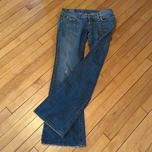 Lucky Brand distressed jeans